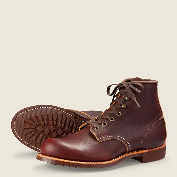 Red Wing Heritage Bot Erkek - Blacksmith - 6-Inch Oil-Slick Deri - Koyu Kahverengi - 80MOREPVS